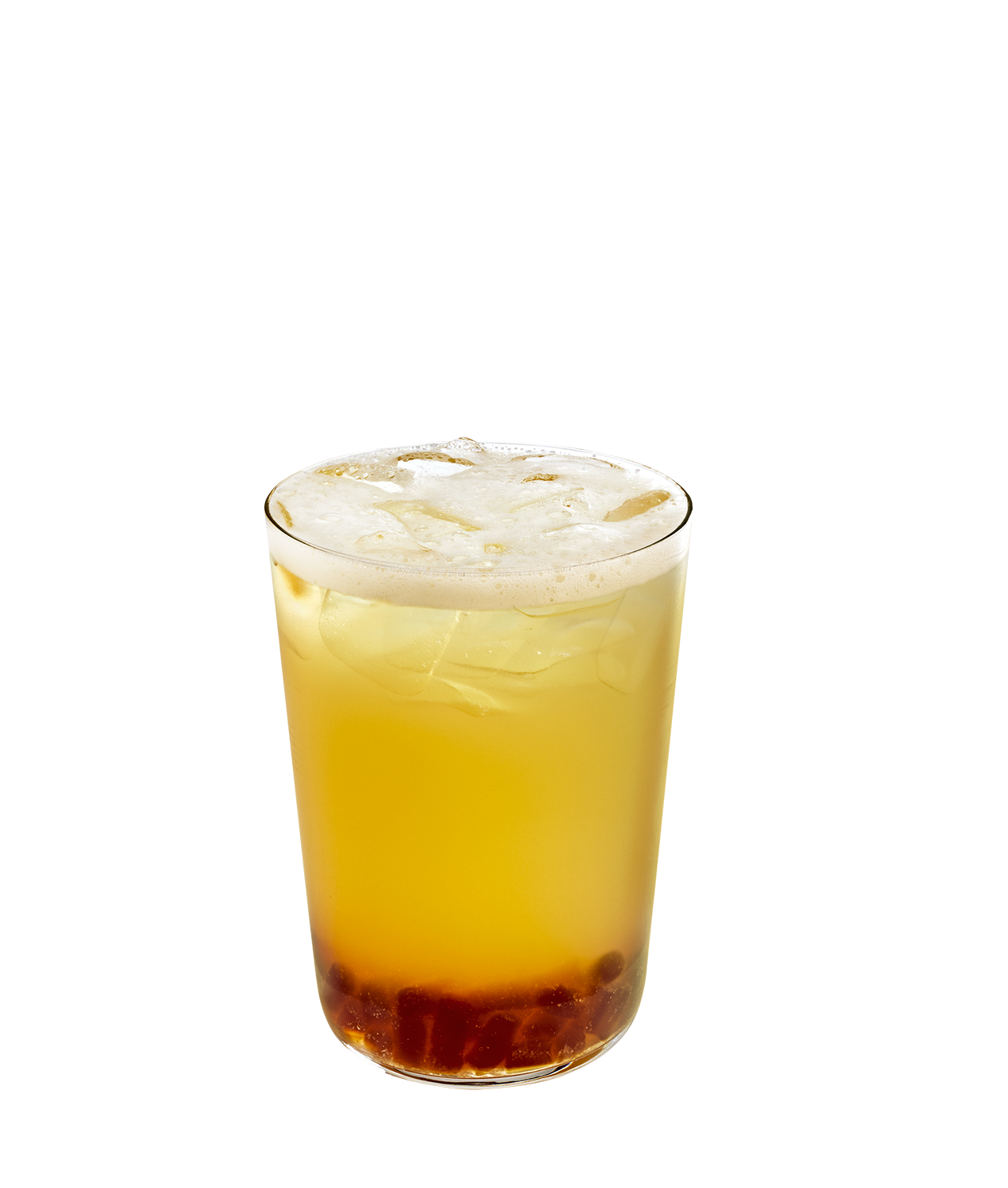 Citrus Green Tea Shaker with Brown Sugar Jelly