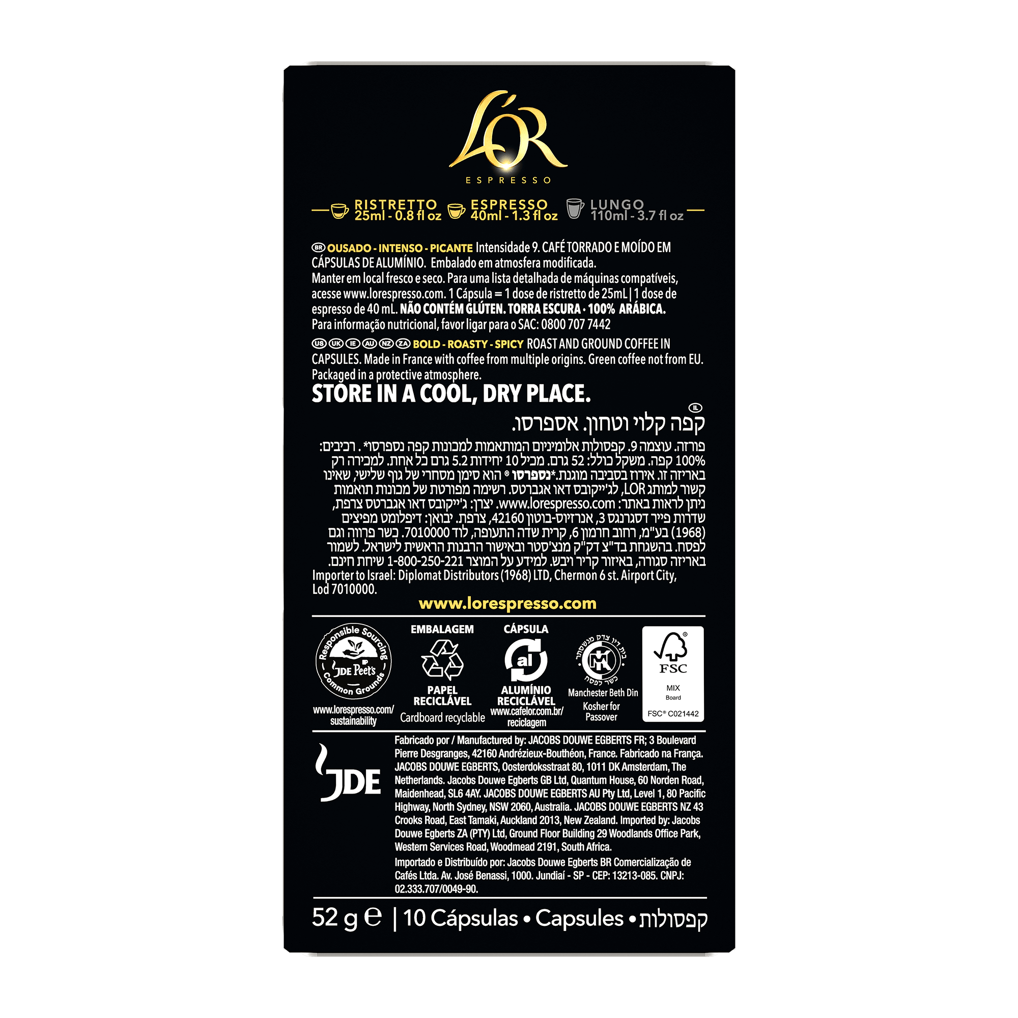 L'OR Forza Espresso Capsules - Image 7